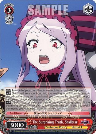 The Surprising Truth, Shalltear - OVL/S99-E060 - Rare available at 401 Games Canada