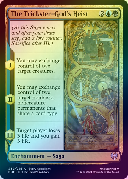 401 Games Canada - The Trickster-God's Heist (KHM) (Foil) 401 Games Canada - The Trickster-God's Heist (KHM) (Foil)