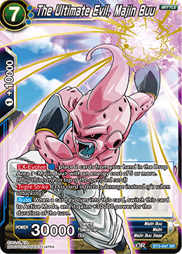 The Ultimate Evil, Majin Buu - BT3-047 - Super Rare available at 401 Games Canada