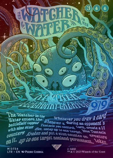 mtg borderless poster cards 401 Games Canada - The Watcher in the Water