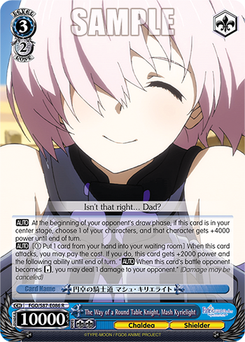 The Way of a Round Table Knight, Mash Kyrielight (Rare) available at 401 Games Canada