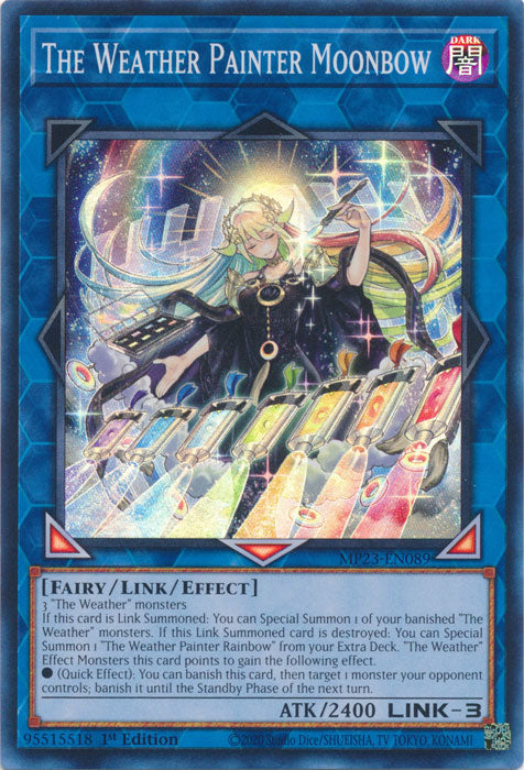 The Weather Painter Moonbow - MP23-EN089 - Super Rare - 1st Edition available at 401 Games Canada