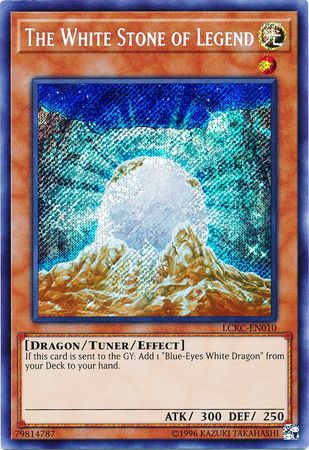 The White Stone of Legend - LCKC-EN010 - Secret Rare - Unlimited available at 401 Games Canada