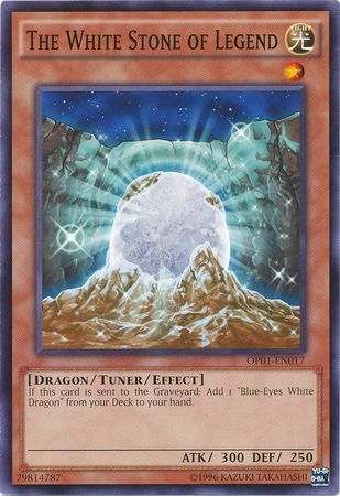 The White Stone of Legend - OP01-EN017 - Common available at 401 Games Canada