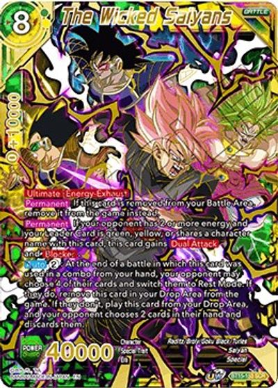 The Wicked Saiyans - BT15-153 - Secret Rare available at 401 Games Canada