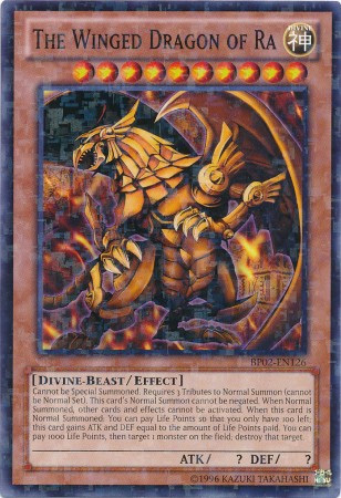 The Winged Dragon of Ra - BP02-EN126 - Mosaic Rare - Unlimited available at 401 Games Canada