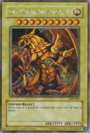 The Winged Dragon of Ra - GBI-003 - Secret Rare available at 401 Games Canada