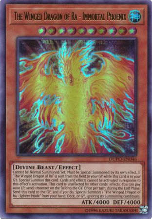 The Winged Dragon of Ra - Immortal Phoenix - DUPO-EN046 - Ultra Rare - Unlimited available at 401 Games Canada