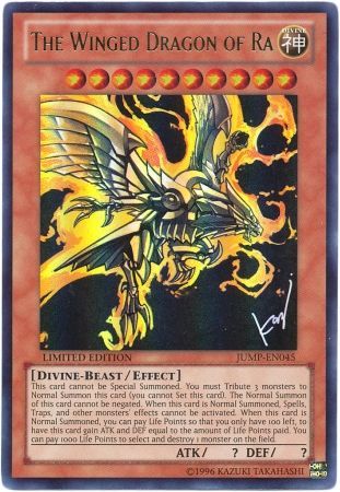 The Winged Dragon of Ra - JUMP-EN045 - Ultra Rare available at 401 Games Canada