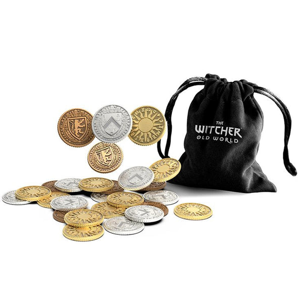 The Witcher: Old World - Metal Coins available at 401 Games Canada