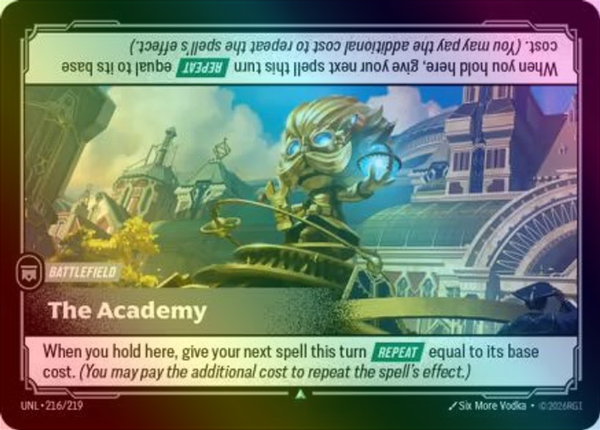 The Academy - 216/219 - Uncommon (Foil)