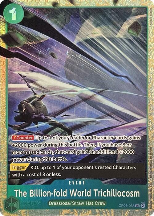 The Billion-fold World Trichiliocosm (Premium Card Collection -Best Selection Vol. 2-) - OP06-038 - Uncommon