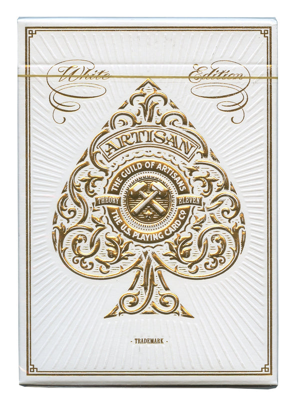 Theory11 Playing Cards - Artisans - White available at 401 Games Canada