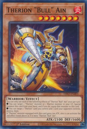 Therion Bull Ain - DIFO-EN003 - Common - 1st Edition available at 401 Games Canada