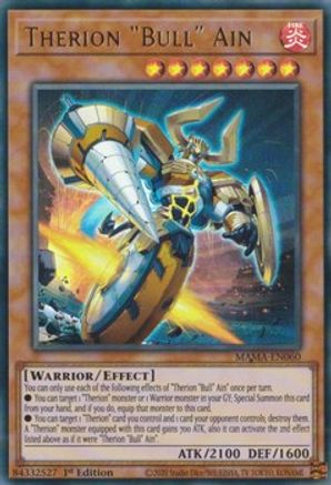 Therion Bull Ain - MAMA-EN060 - Ultra Rare - 1st Edition available at 401 Games Canada