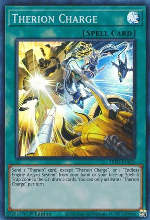 Therion Charge - DIFO-EN055 - Super Rare - 1st Edition available at 401 Games Canada