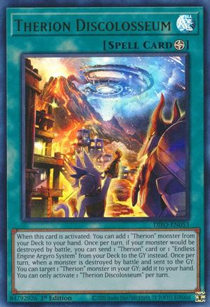 Therion Discolosseum - DIFO-EN053 - Ultra Rare - 1st Edition available at 401 Games Canada