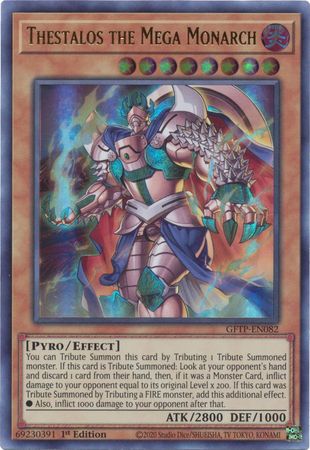 Thestalos the Mega Monarch - GFTP-EN082 - Ultra Rare - 1st Edition available at 401 Games Canada