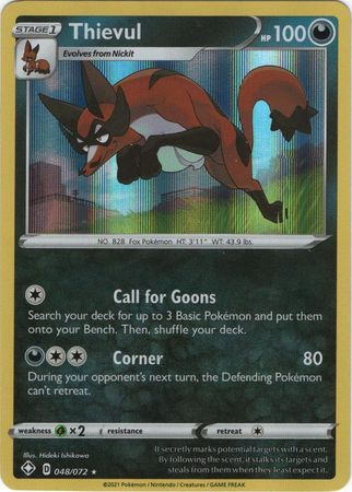 Thievul - 048/072 - Holo Rare available at 401 Games Canada