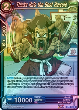 Thinks He's The Best Hercule - BT3-044 - Common (Foil) available at 401 Games Canada