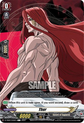 Thor - D-TB02/049 - Common available at 401 Games Canada