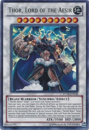 Thor, Lord of the Aesir - STOR-EN038 - Ultra Rare - Unlimited available at 401 Games Canada