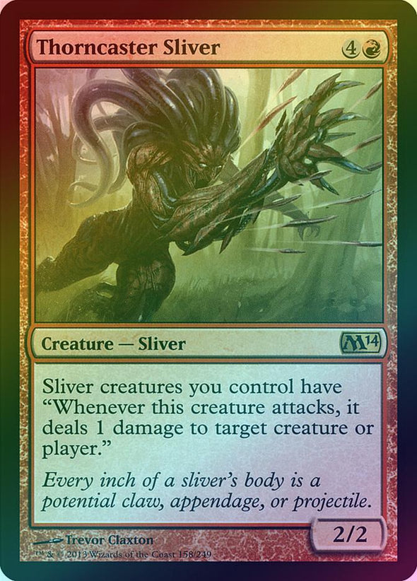 Thorncaster Sliver (Foil) (M14) available at 401 Games Canada