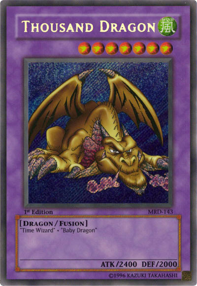 Thousand Dragon - MRD-143 - Secret Rare - 1st Edition available at 401 Games Canada
