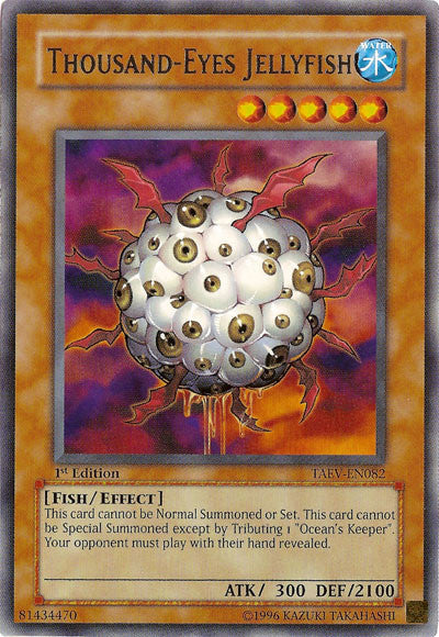 Thousand-Eyes Jellyfish - TAEV-EN082 - Rare - 1st Edition available at 401 Games Canada