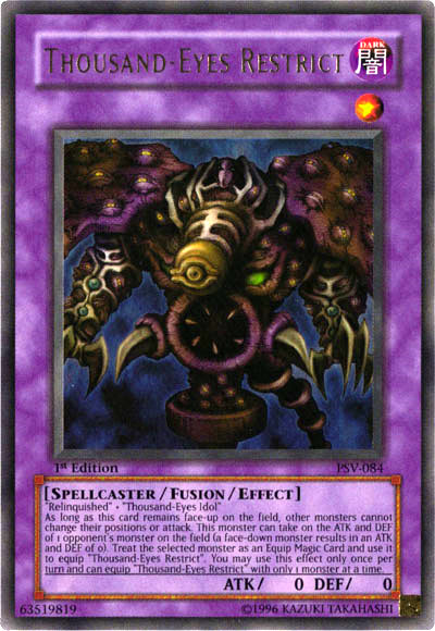 Thousand-Eyes Restrict - PSV-084 - Ultra Rare - 1st Edition available at 401 Games Canada