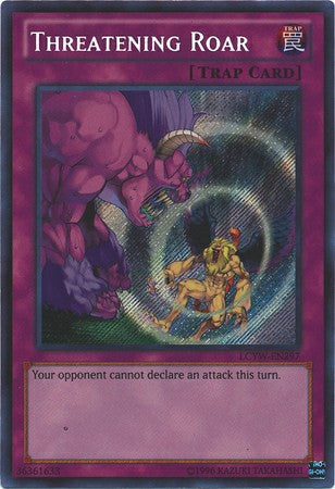 Threatening Roar - LCYW-EN297 - Secret Rare - Unlimited available at 401 Games Canada