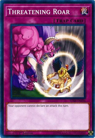 Threatening Roar - SDSB-EN036 - Common - 1st Edition available at 401 Games Canada