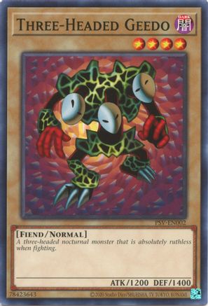 Three-Headed Geedo - PSV-EN002 - Common - Unlimited Worldwide available at 401 Games Canada
