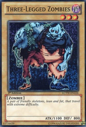 Three-Legged Zombies - LCYW-EN226 - Super Rare - 1st Edition available at 401 Games Canada