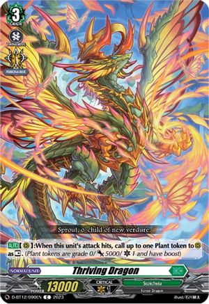 Thriving Dragon - D-BT12/090EN - Common available at 401 Games Canada