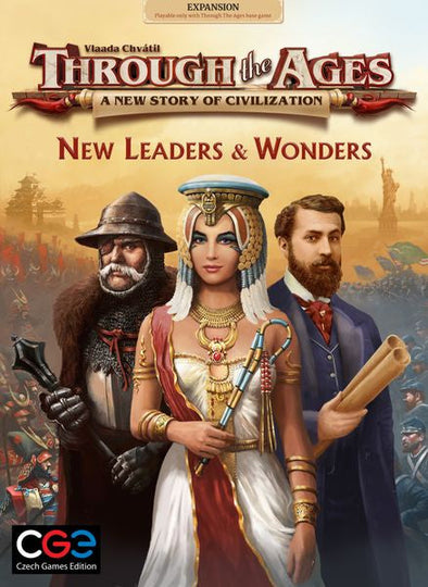 Through the Ages - A New Story of Civilization - New Leaders and Wonders available at 401 Games Canada