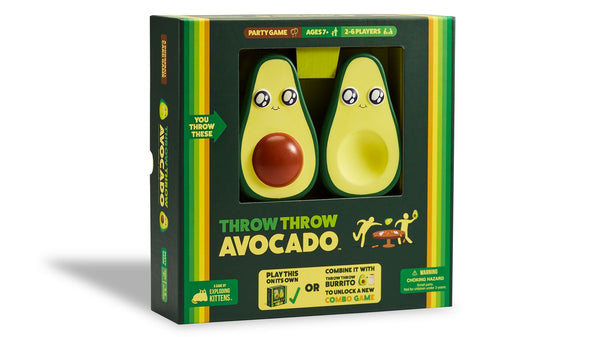 Throw Throw Avocado available at 401 Games Canada