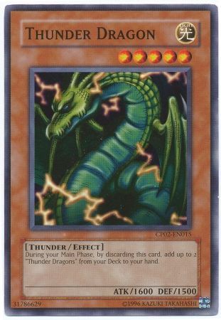 Thunder Dragon - CP02-EN015 - Common available at 401 Games Canada