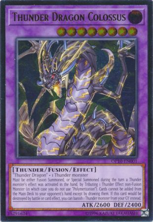 Thunder Dragon Colossus - OP10-EN001 - Ultimate Rare available at 401 Games Canada