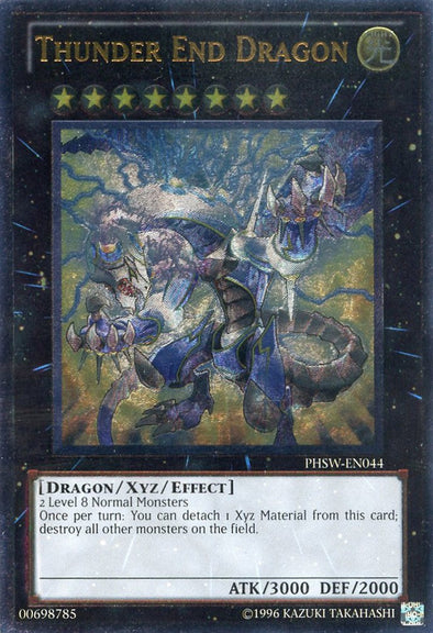 Thunder End Dragon - PHSW-EN044 - Ultimate Rare - Unlimited available at 401 Games Canada