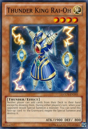 Thunder King Rai-Oh - LCGX-EN203 - Common - Unlimited available at 401 Games Canada