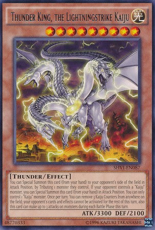 Thunder King, the Lightningstrike Kaiju - SHVI-EN087 - Rare - Unlimited available at 401 Games Canada