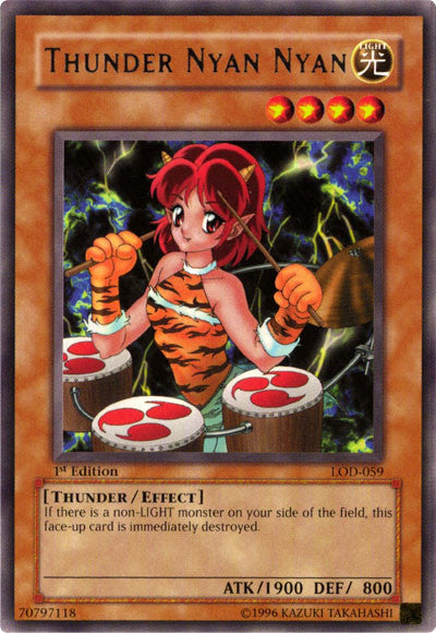 Thunder Nyan Nyan - LOD-059 - Rare - 1st Edition available at 401 Games Canada