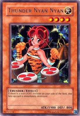 Thunder Nyan Nyan - LOD-059 - Rare - Unlimited available at 401 Games Canada