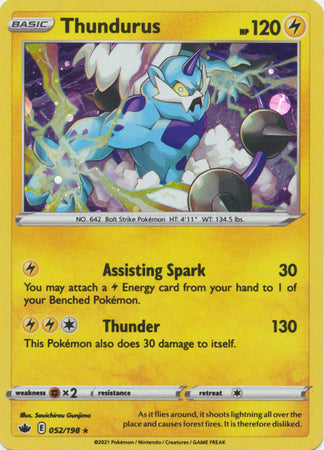 Thundurus - 052/198 - Alternate Holo - Promo available at 401 Games Canada