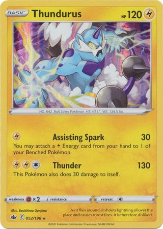 Thundurus - 052/198 - Holo Rare available at 401 Games Canada