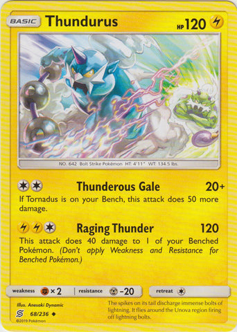 Thundurus - 68/236 - Uncommon available at 401 Games Canada