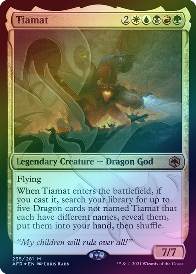 Magic: the Gathering - Tiamat (235) - Adventures in The Forgotten Realms