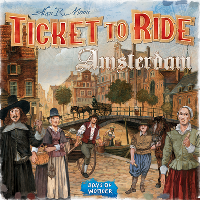 Ticket To Ride - Amsterdam available at 401 Games Canada