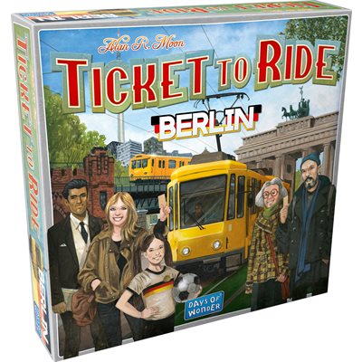 Ticket to Ride: Berlin available at 401 Games Canada